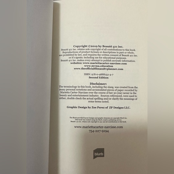 New- The Little Brown Book. Book for production hairstylist and makeup artists. - Picture 3 of 3